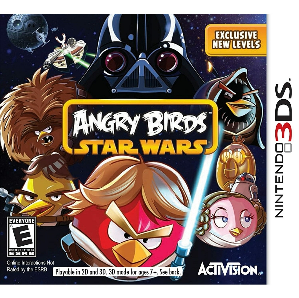Angry birds star wars nintendo 3DS video game